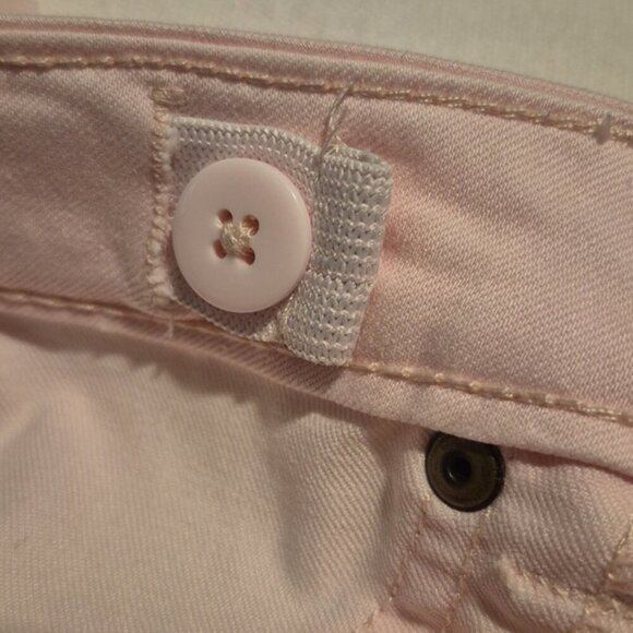 Cat & Jack girls size 6 pink jeggings 2 zippered pockets, stretchy, VGUC - Picture 6 of 7